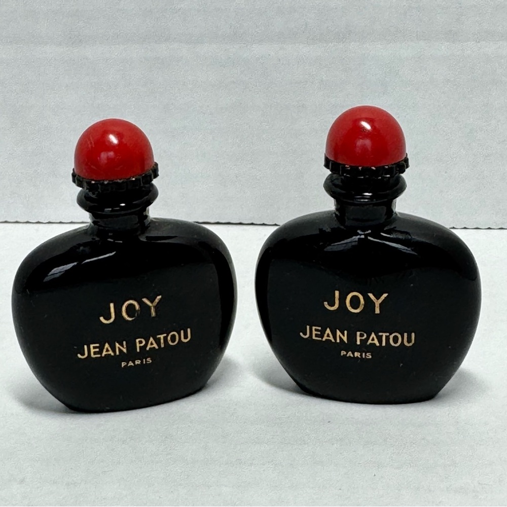 Vintage Joy by Jean Patou Paris Perfume Mini Bottles Only Empty Dabber France